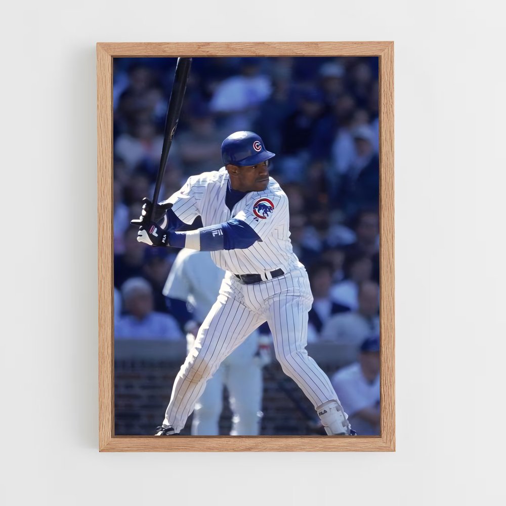 Poster Sammy de sosa – affiche Baseball (vue 4)